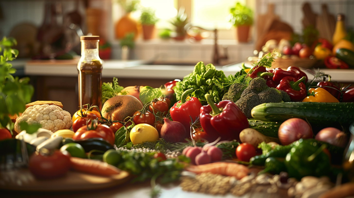 Люди різного віку насолоджуються здоровою їжею